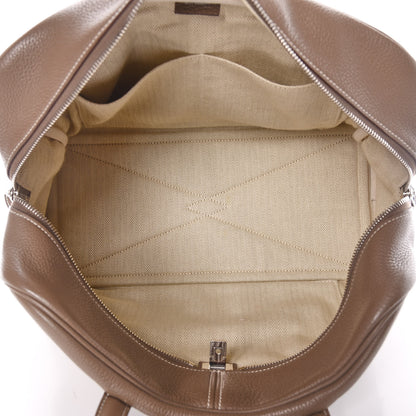 Hermes Taurillon Clemence Victoria II 35 Etoupe 7 of 12