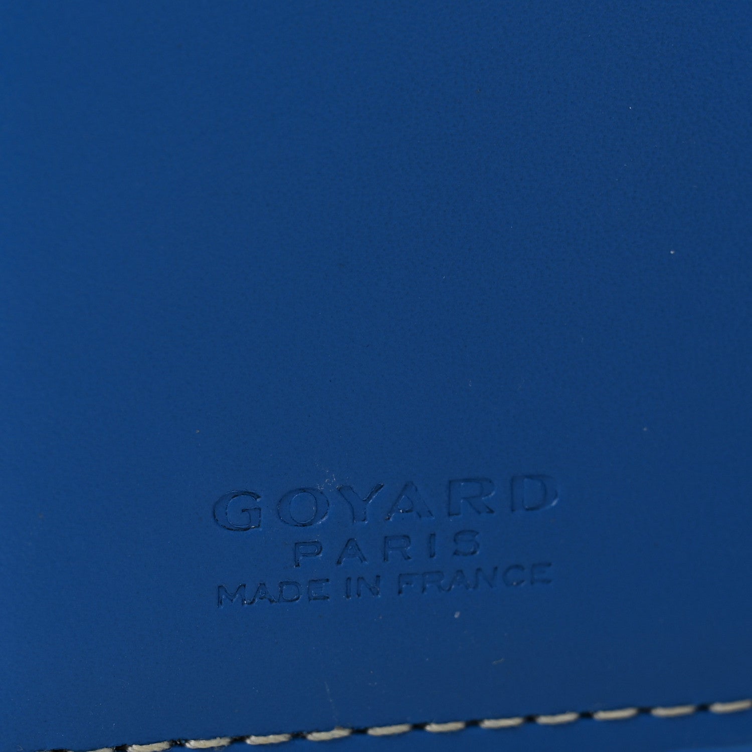 Goyard Goyardine Saint Marc Folding Card Case Sky Blue 6 of 7