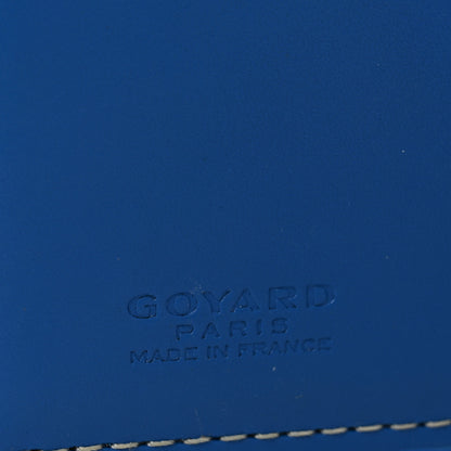 Goyard Goyardine Saint Marc Folding Card Case Sky Blue 6 of 7