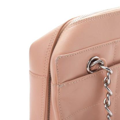 Chanel Lambskin Quilted Chocolate Bar Shoulder Bag Pink 19 of 19