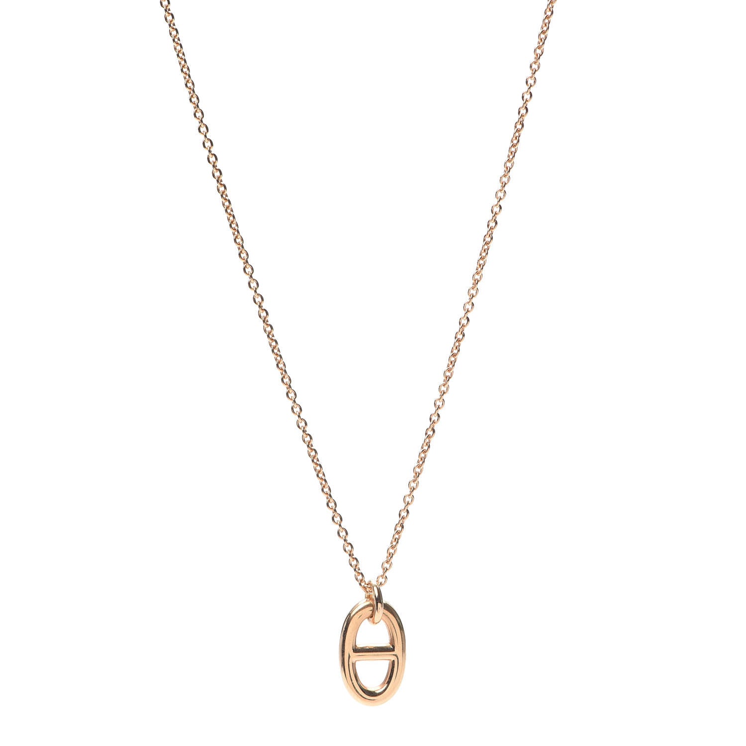 Hermes 18K Rose Gold PM Farandole Pendant Necklace 1 of 5