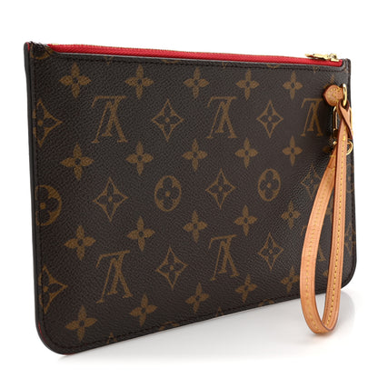 Louis Vuitton Monogram Neverfull MM GM Pochette Cherry 3 of 7