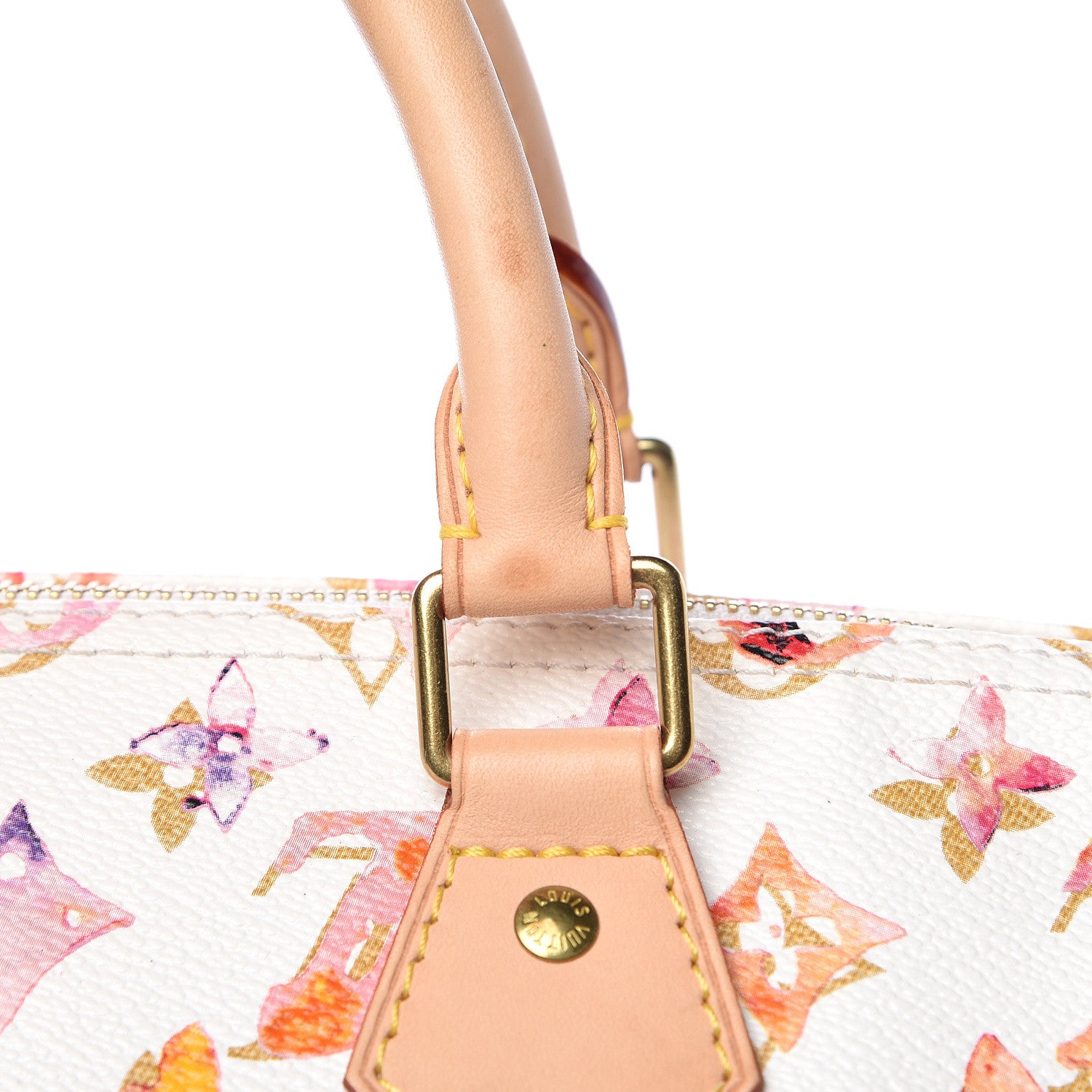 Louis Vuitton Watercolor Aquarelle Speedy 35 White 11 of 13