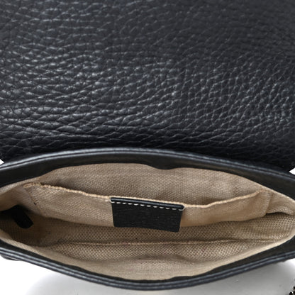 Gucci Pebbled Calfskin Small Soho Flap Crossbody Black 4 of 4