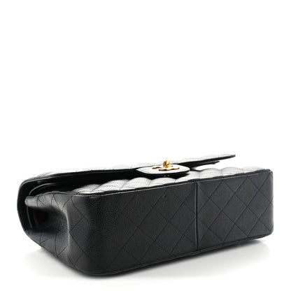Chanel Caviar Quilted Jumbo Double Flap Black 4 of 10