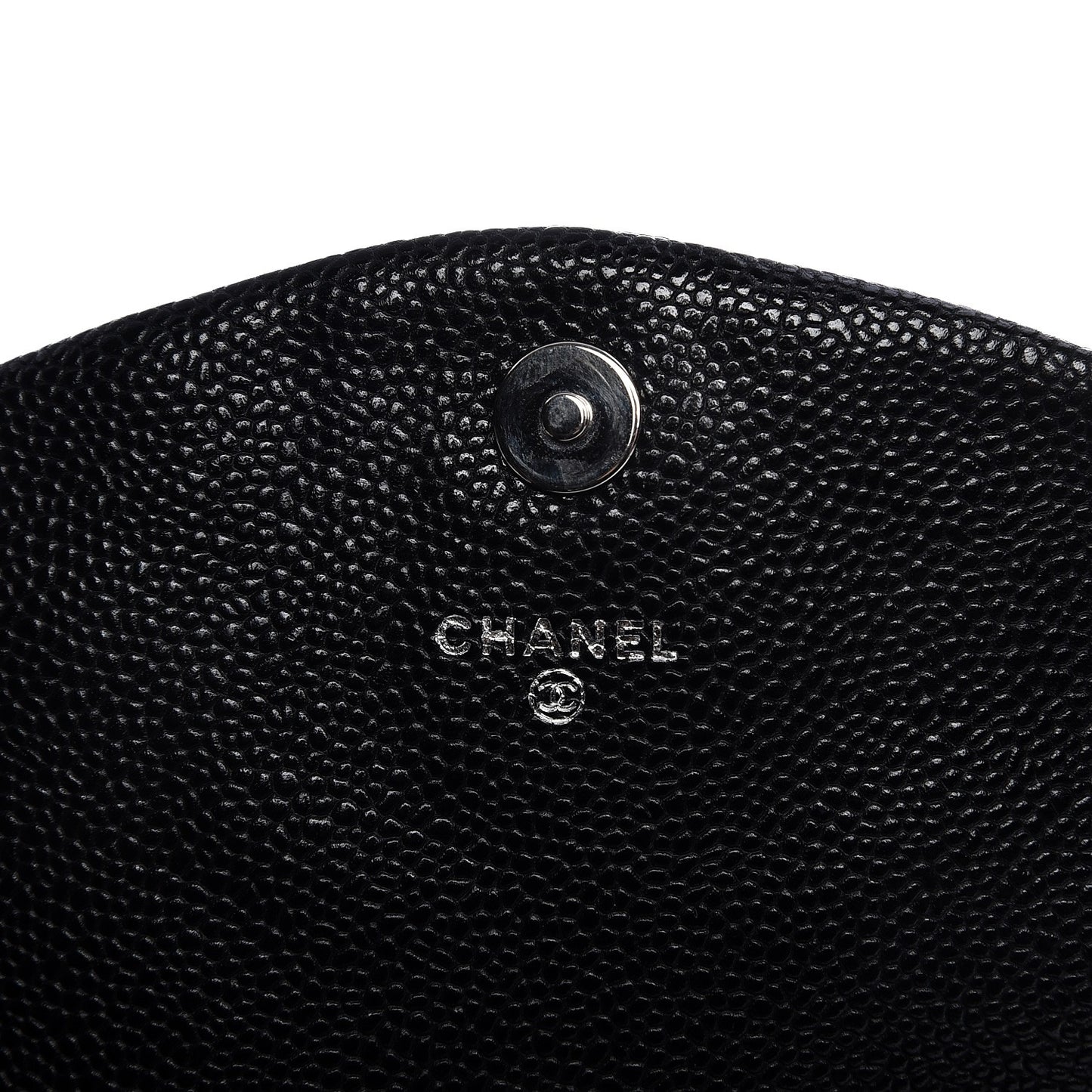 Caviar Half Moon Wallet On Chain WOC Black