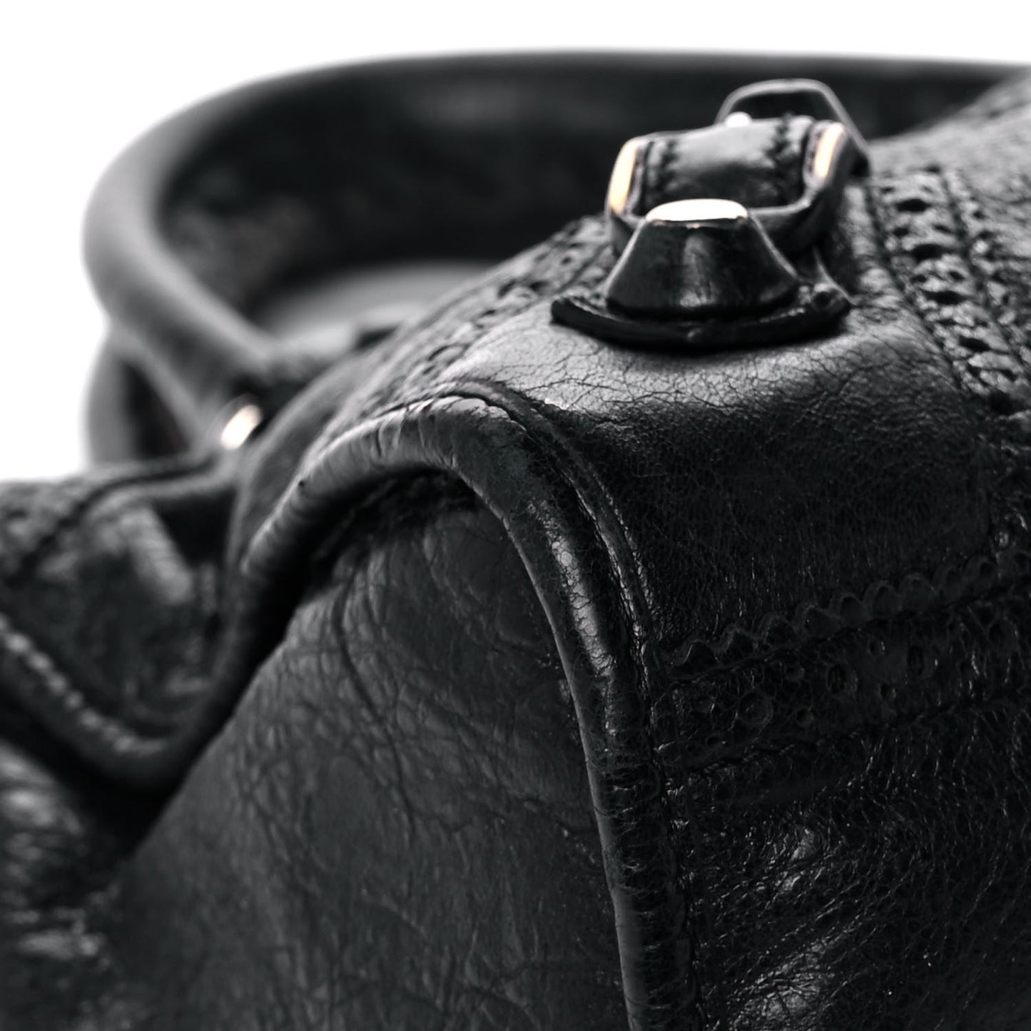 Agneau Giant Brogues Hardware City Black