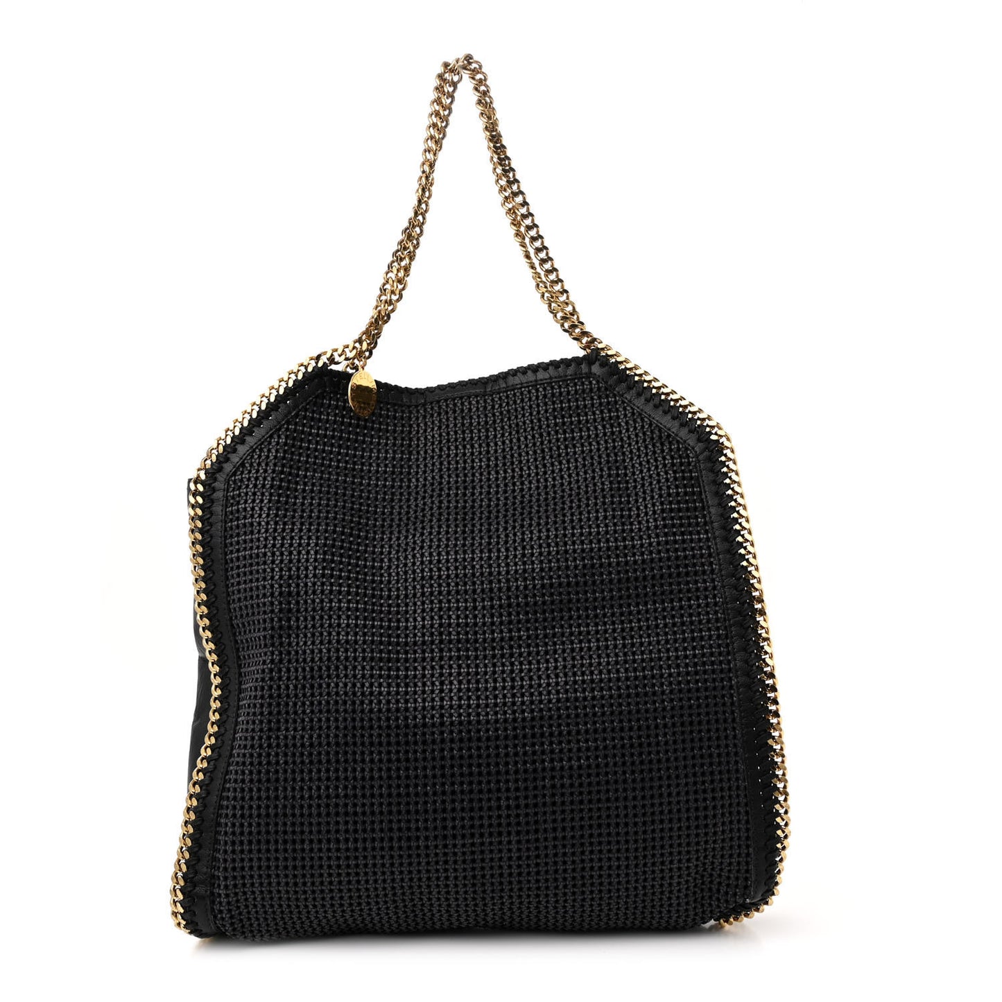 Eco Alter Nappa Woven Big Falabella Tote Black