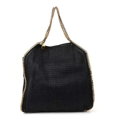 Stella McCartney Eco Alter Nappa Woven Big Falabella Tote Black 1 of 11