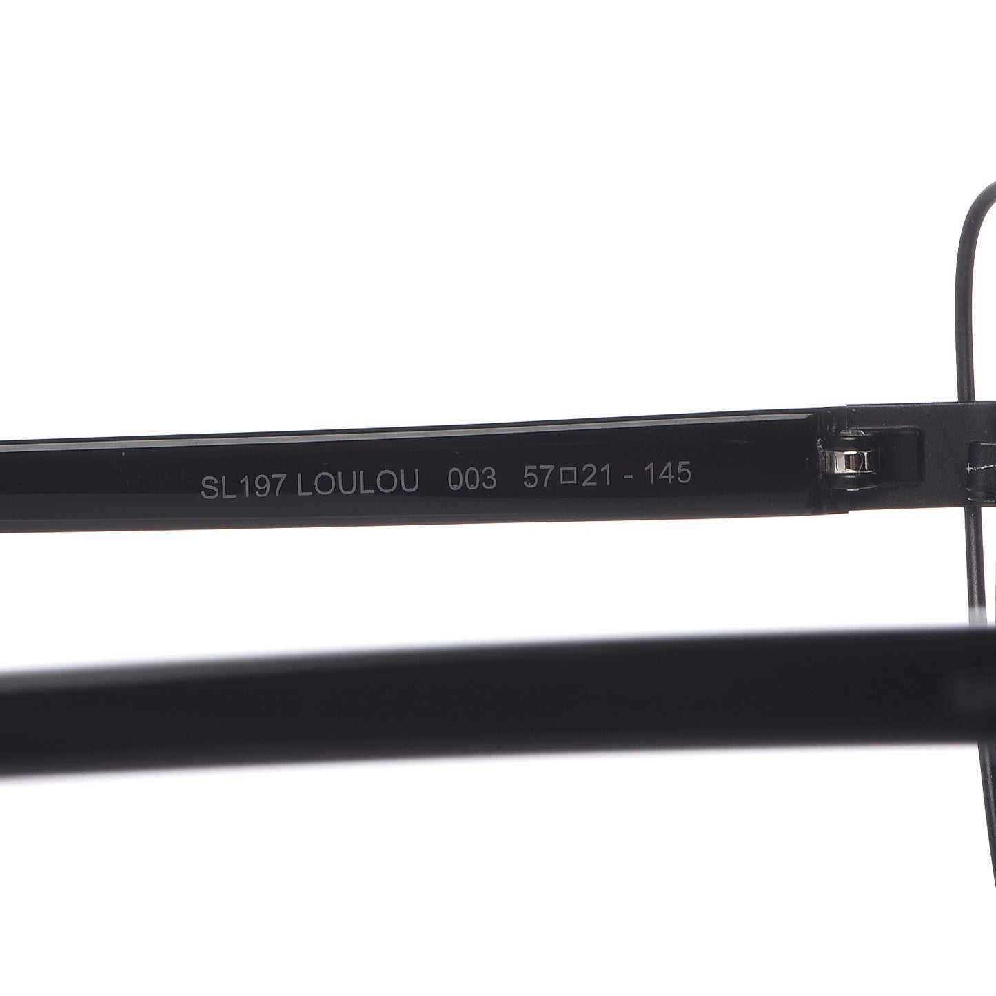 Metal Loulou SL197 Sunglasses Black