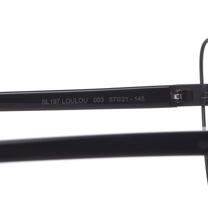 Saint Laurent Metal Loulou SL197 Sunglasses Black 6 of 7