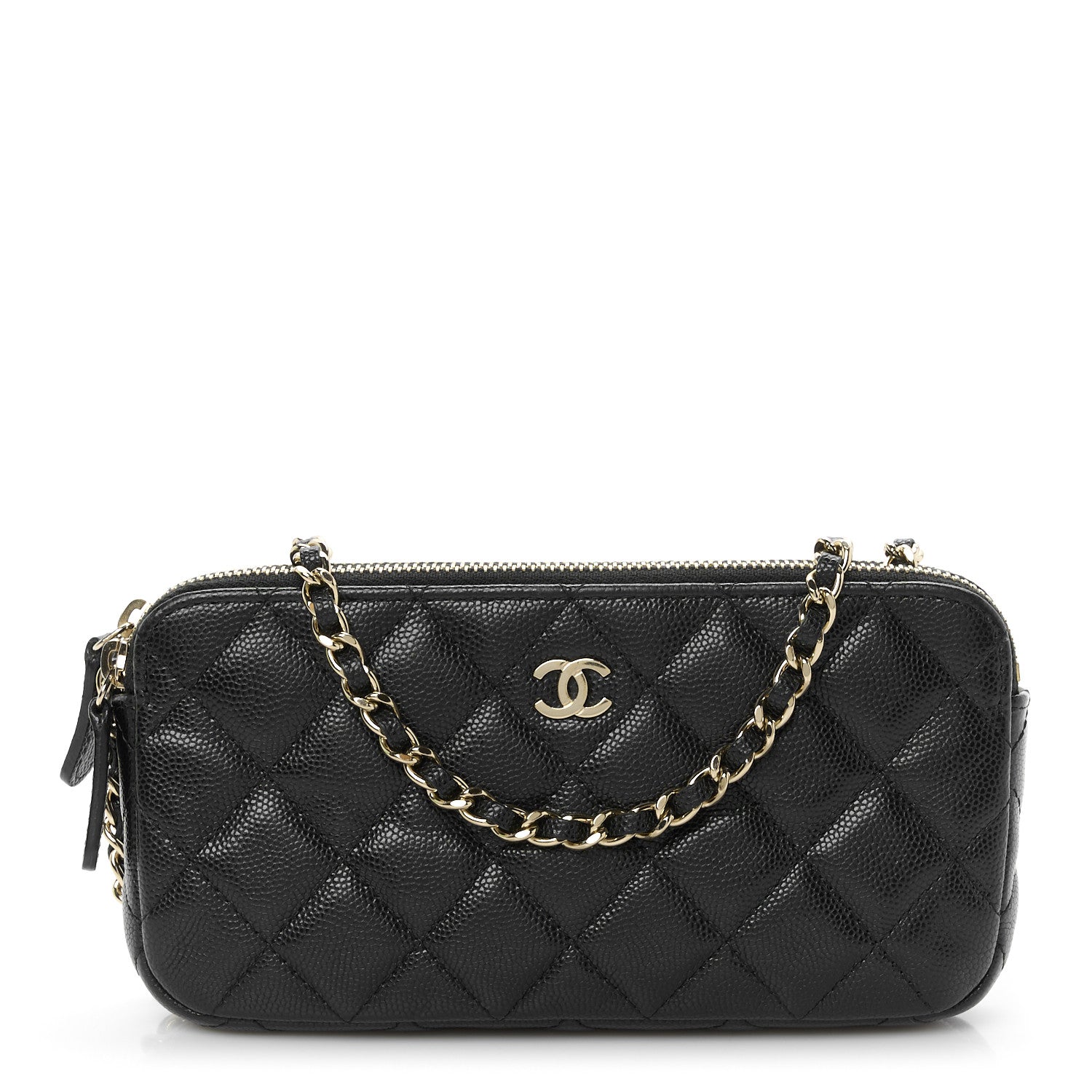 Chanel Caviar Quilted Small Clutch With Chain Black 1 of 12