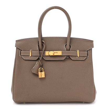 Hermes Togo Birkin 30 Etoupe 1 of 11