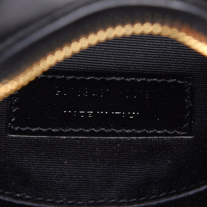 Saint Laurent Calfskin Matelasse Monogram Lou Belt Bag Black 7 of 12