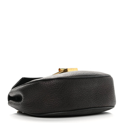 Chloe Grained Lambskin Nano Drew Shoulder Bag Black 4 of 11