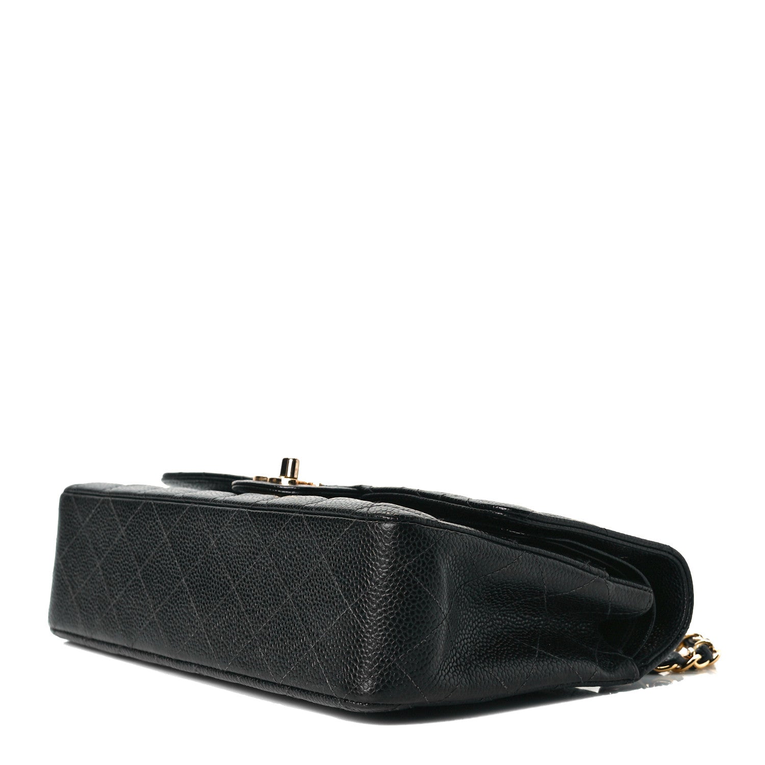 Chanel Caviar Quilted Medium Double Flap Black 5 of 7