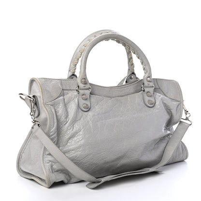 Balenciaga Agneau Giant 12 Silver Hardware City Gris Ciment 2 of 4