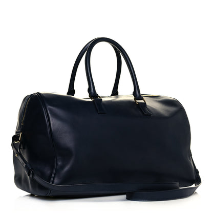 Saint Laurent Calfskin Classic Duffle 12 Marine 2 of 14