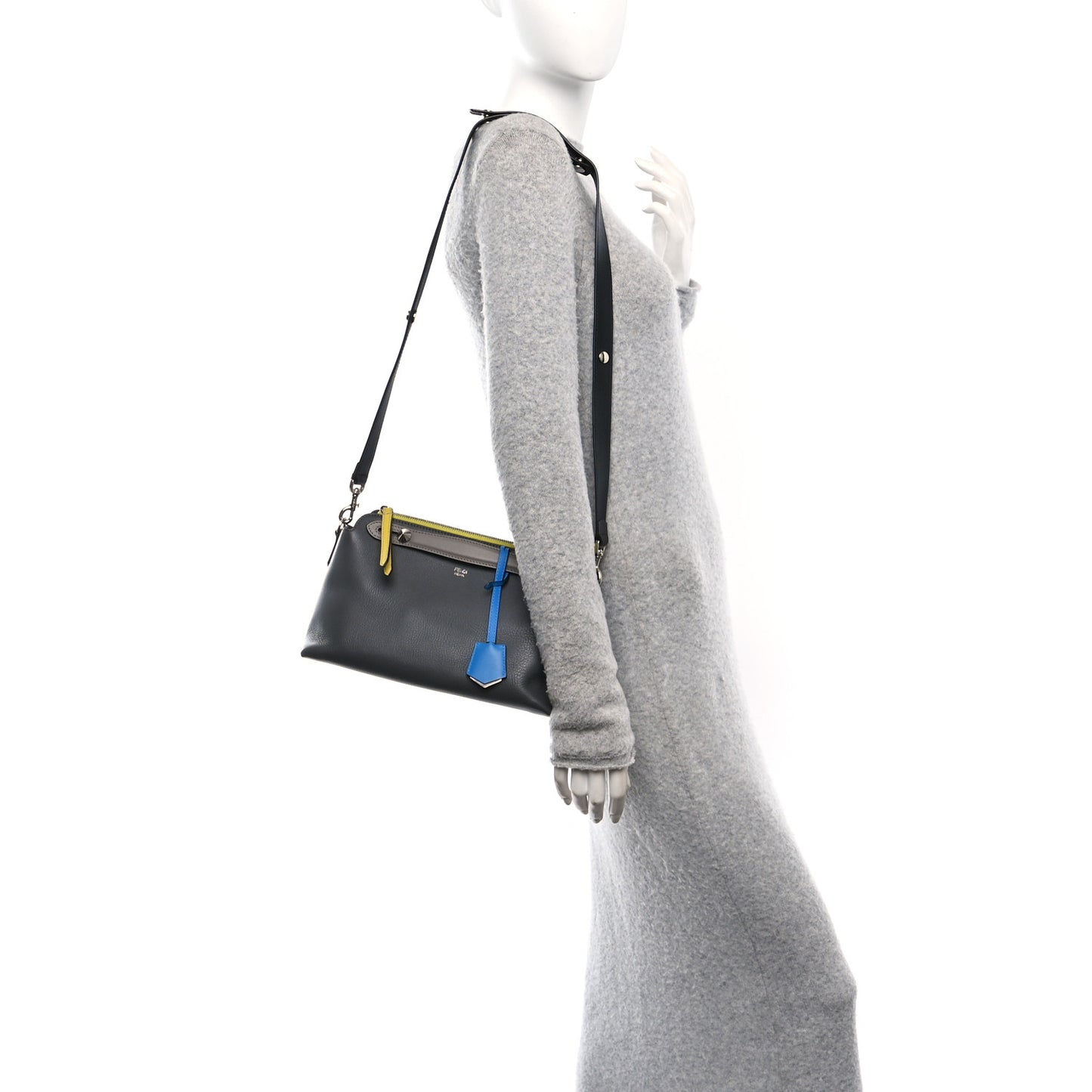 Vitello Dolce 5 Color Medium By The Way Boston Bag Grey Multicolor
