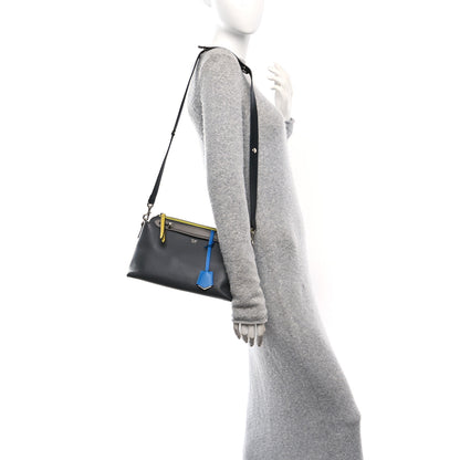 Fendi Vitello Dolce 5 Color Medium By The Way Boston Bag Grey Multicolor 2 of 10