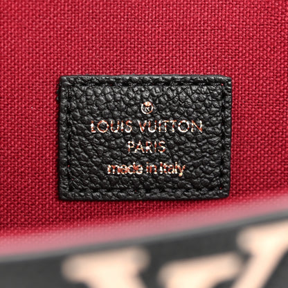 Louis Vuitton Empreinte Monogram Giant Felicie Pochette Black Beige 7 of 11
