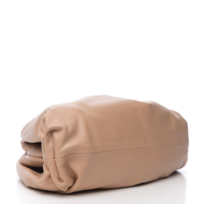 Bottega Veneta Smooth Butter Calf The Pouch Oversized Clutch Nude 3 of 8