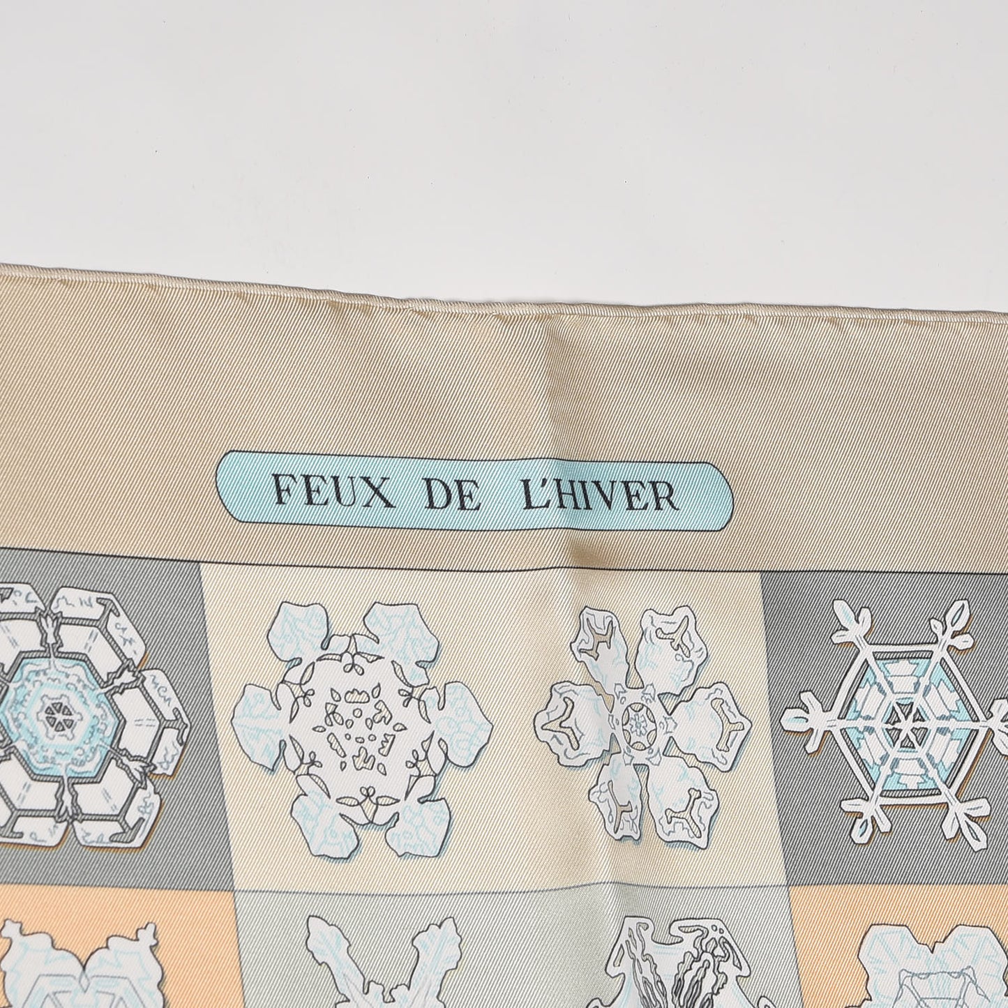 Silk Feux de L'hiver Scarf 90