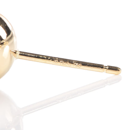 Tiffany 18K Yellow Gold 8mm HardWear Ball Earrings 3 of 5