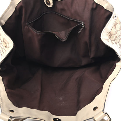 Gucci Monogram Large Sukey Tote Off White 4 of 10