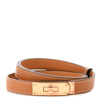 Hermes Epsom Kelly Belt Gold 1 of 5