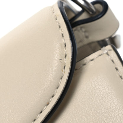 Valentino Garavani Calfskin Crystal Vlogo Small Loco Shoulder Bag Light Ivory 15 of 18