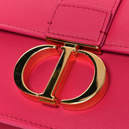 Christian Dior Grained Calfskin 30 Montaigne East West Chain Flap Bag Passion Pink 11 of 12