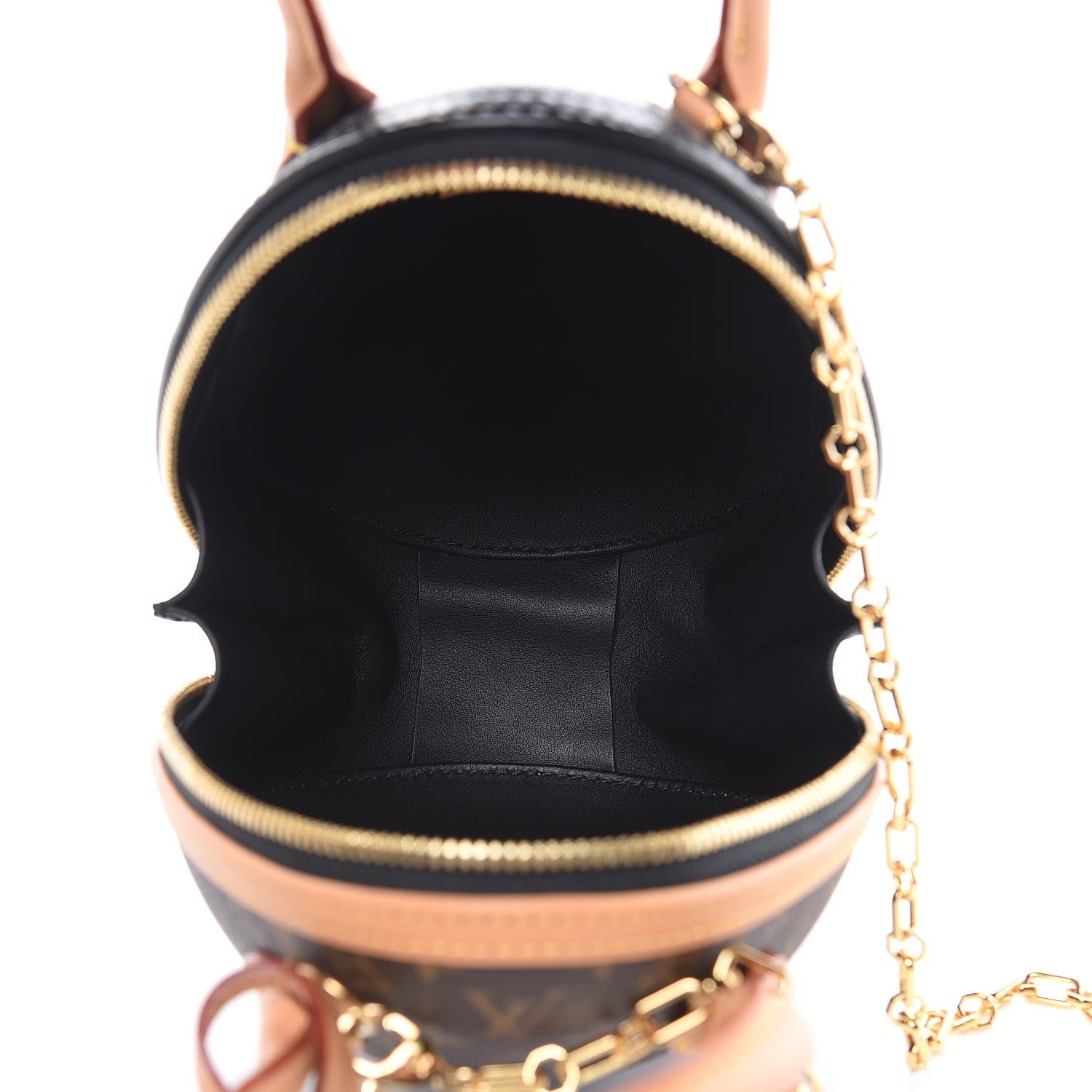 Louis Vuitton Monogram Egg Bag Black 5 of 8