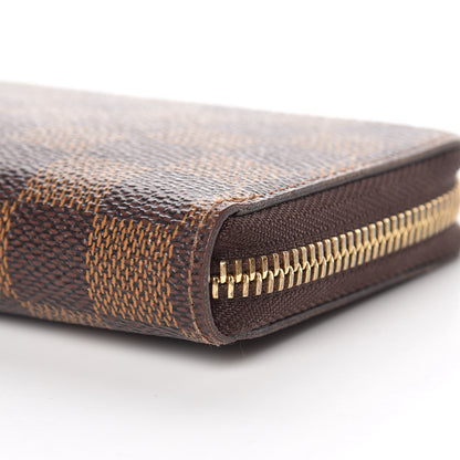 Louis Vuitton Damier Ebene Clemence Wallet Cherry 9 of 10