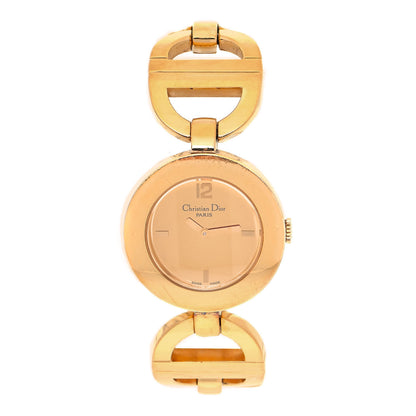 Christian Dior Stainless Steel 25mm Malice Quartz Watch Gold 1 of 5