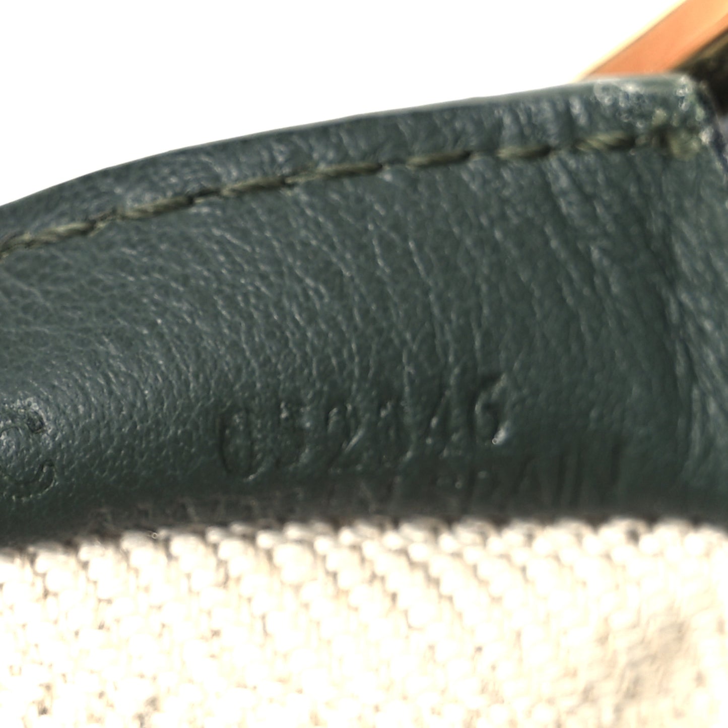 Calfskin Mini Puzzle Edge Bag Vintage Khaki