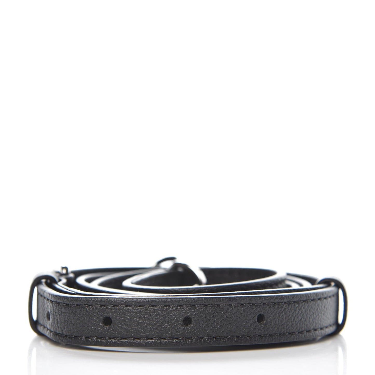 Calfskin 16mm Adjustable Shoulder Strap Black
