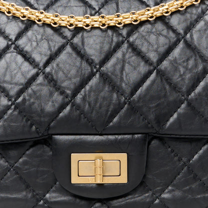 Chanel Aged Calfskin Quilted 2.55 Reissue 227 Flap Black 7 of 13