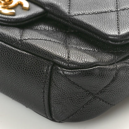 Chanel Caviar Quilted Mini Chain Flap Black 10 of 10