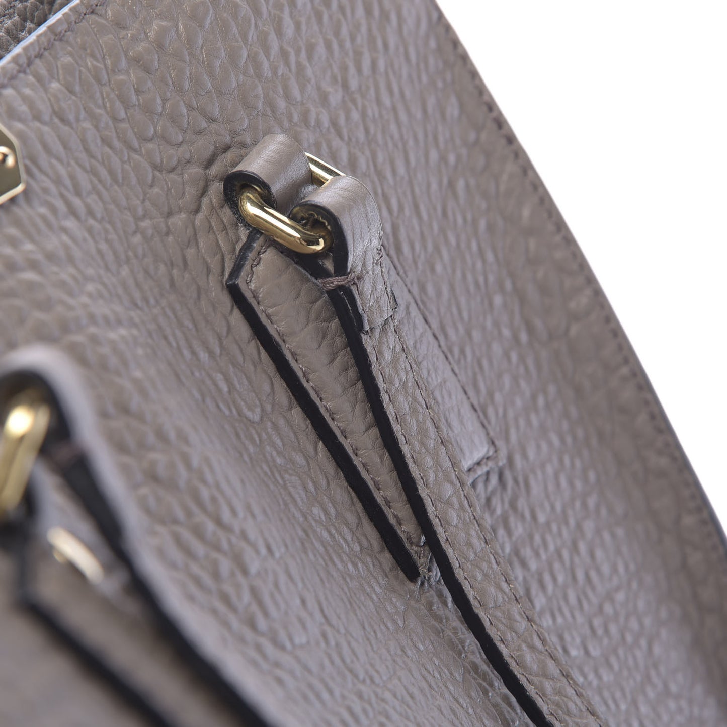 Heritage Grain Medium Woodbury Tote Pale Taupe