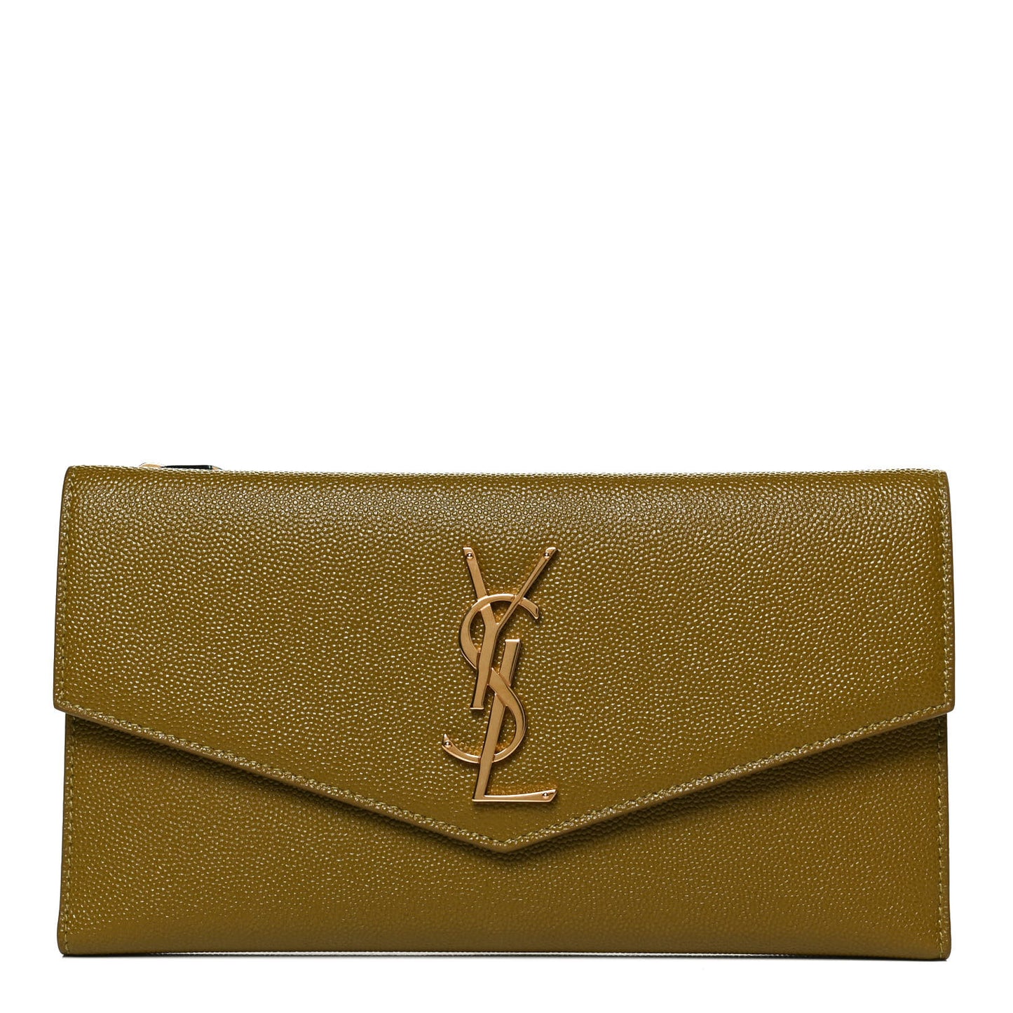 Grain De Poudre Monogram Uptown Wallet Olive