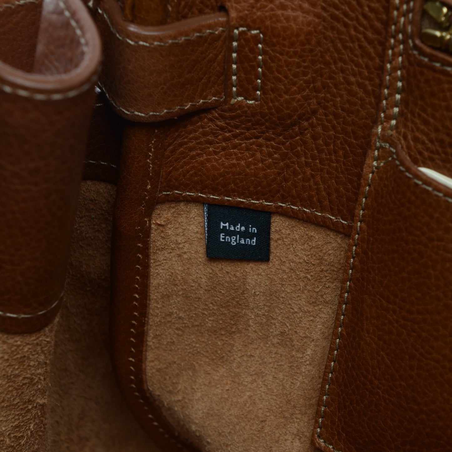Natural Leather Bayswater Oak