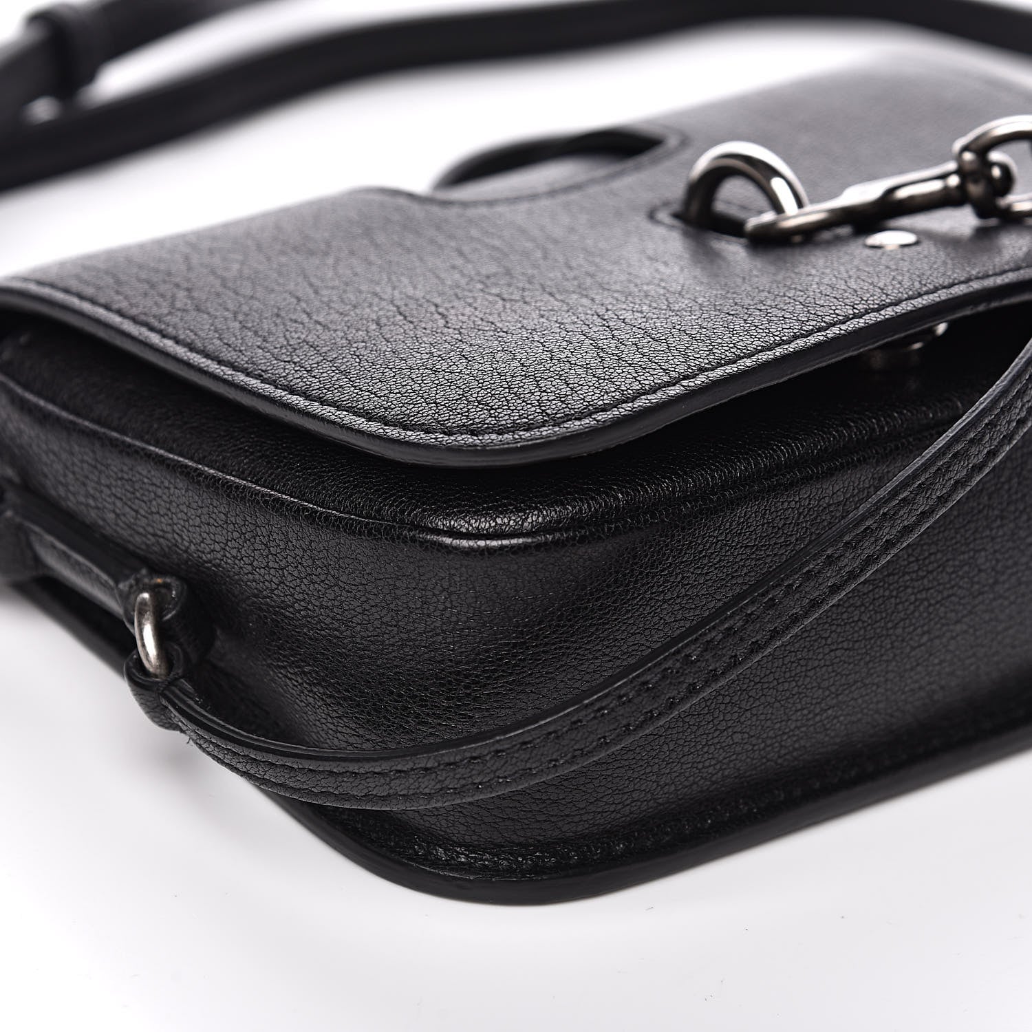 Saint Laurent Lambskin Toy Charlotte Messenger Bag Black 7 of 12