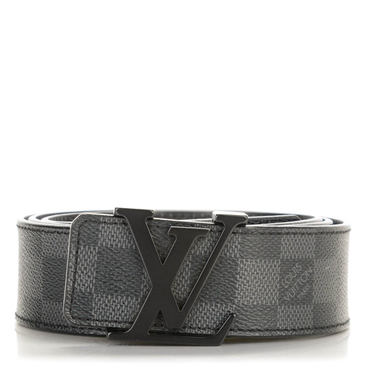 Damier Graphite 40mm LV Initiales Belt 100 40