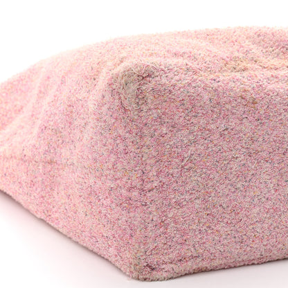 Chanel Terry Cotton CC Beach Tote Pink 11 of 22