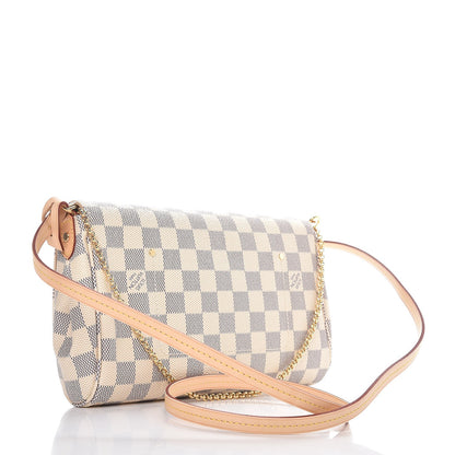 Louis Vuitton Damier Azur Favorite MM 3 of 9
