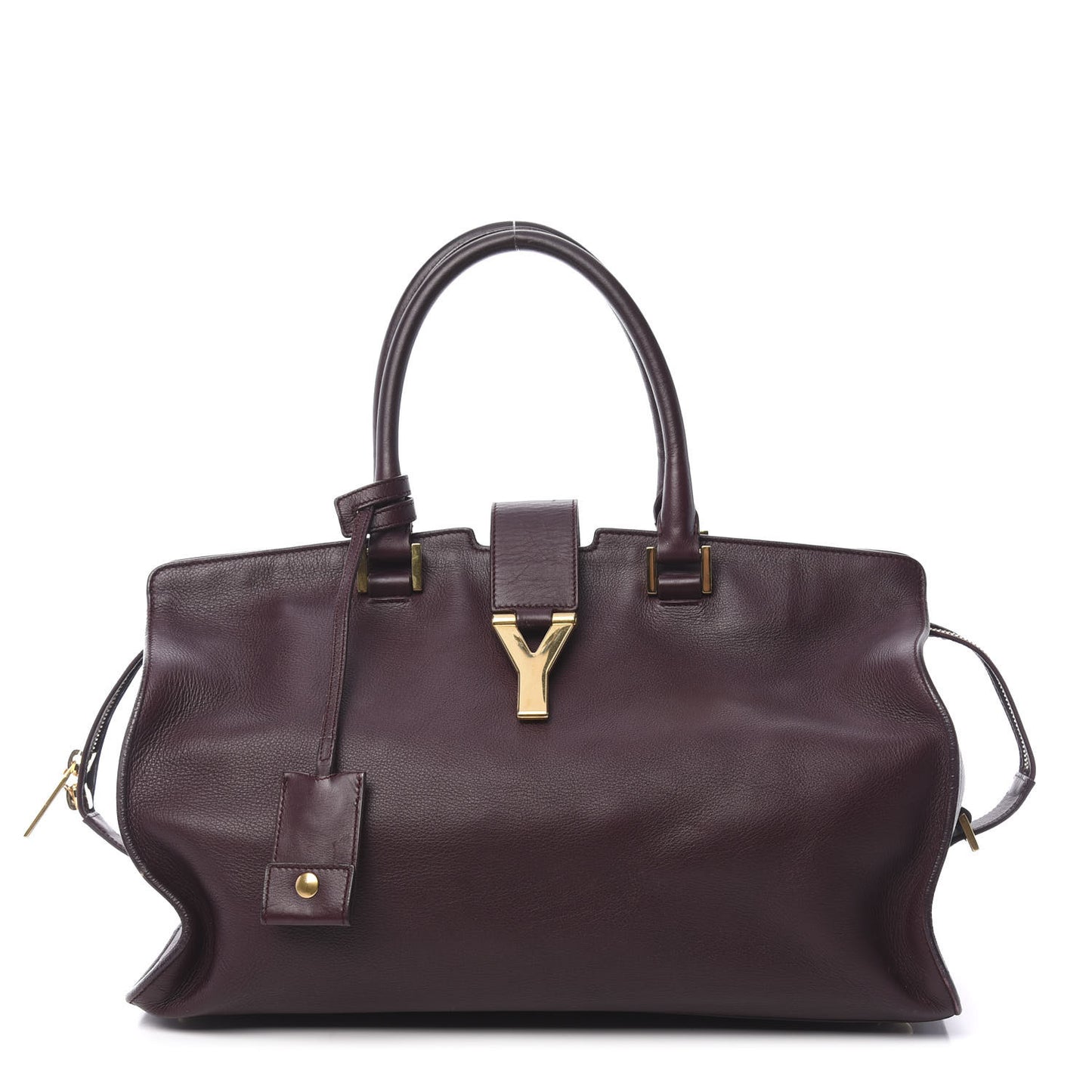 Calfskin Medium Classic Y Cabas Bordeaux