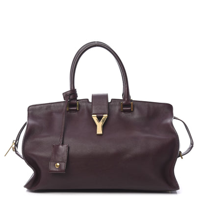 Saint Laurent Calfskin Medium Classic Y Cabas Bordeaux 1 of 12
