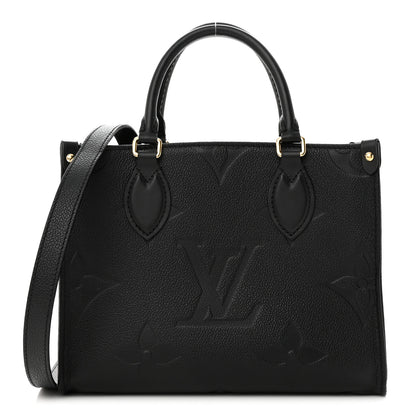 Louis Vuitton Empreinte Monogram Giant Onthego PM Black 1 of 10