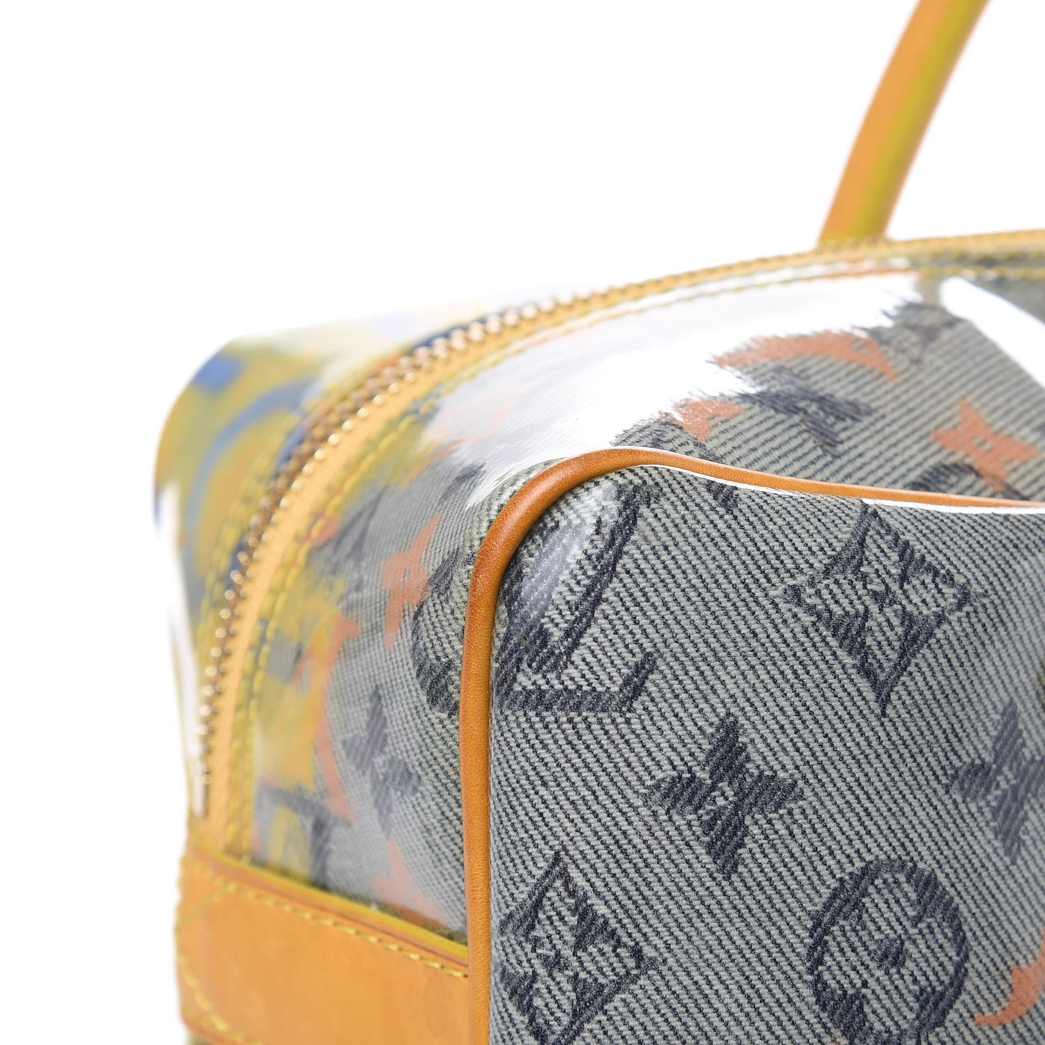 Louis Vuitton Monogram Pulp Defile Weekender PM Yellow 11 of 16